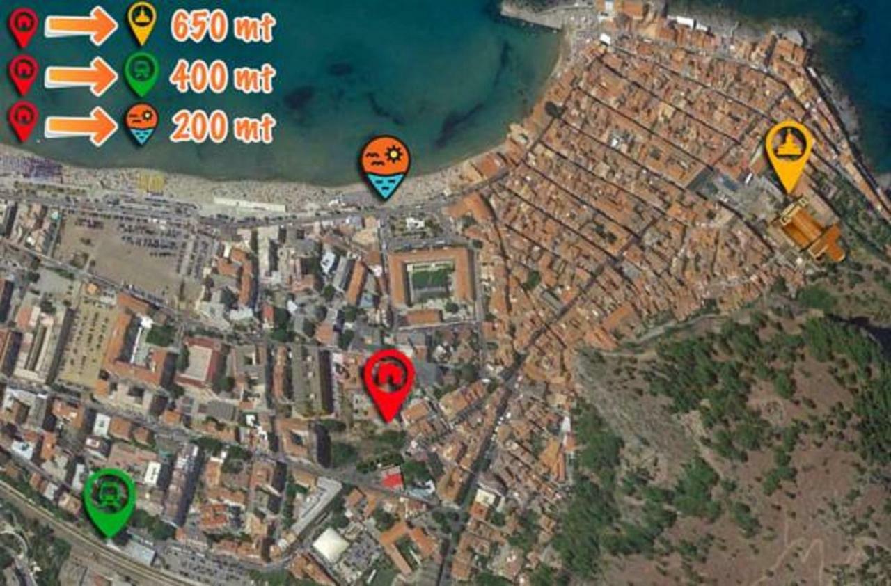 Cavour Holidays Cefalù Esterno foto